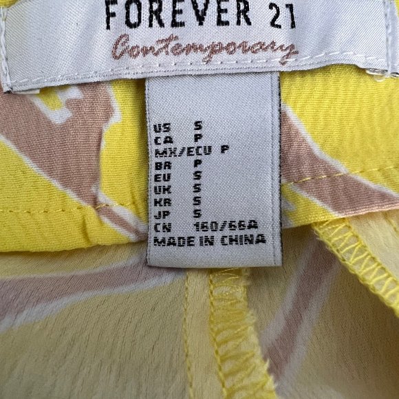 Forever 21 Contemporary Flare Leg High Rise Pants Lightweight Womens Size Small - Picture 3 of 6